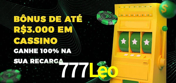 777Leo melhor bônus de depósito